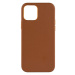FIXED MagLeather kožený kryt s MagSafe Apple iPhone 12/12 Pro hnědý