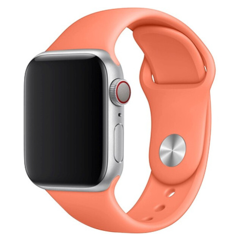 FIXED Silicone Strap set silikonových řemínků Apple Watch 38/40/41mm oranžový