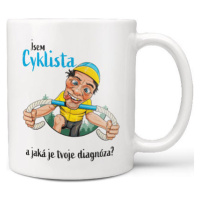 Hrnek Cyklista – diagnoza