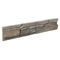 Obklad Stones Bedrock grey 11,7x55 cm reliéfní BEDROCKGR