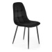 Jídelní židle RONO – čalouněná, sametový potah, více barev Skořicová
