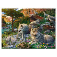 Ravensburger Puzzle 165988 Jarní vlci 1500 dílků