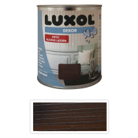 LUXOL Dekor - krycí olejová lazura na dřevo 0.75 l Palisandr