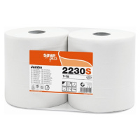 Toaletní papír Jumbo role Celtex Save plus 2230S, 2-vrstvý, 6rolí, 350 m