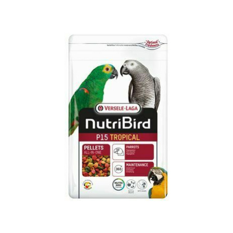 VL Nutribird P15 Tropical pro papoušky 1kg NEW VERSELE-LAGA