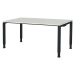 mauser Elegantní výškově nastavitelný stůl, v x š x h 650 - 850 x 1600 x 800 mm, deska s povlake