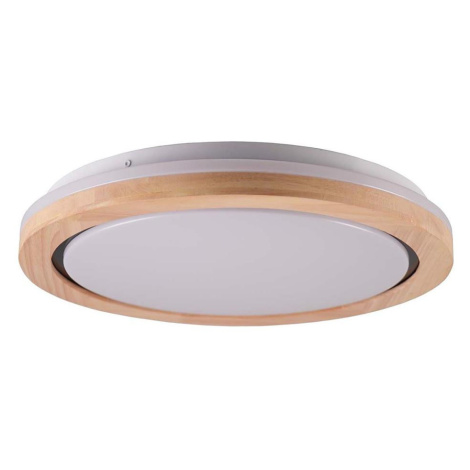 LED Koupelnové stropní svítidlo DAREK LED/24W/230V pr. 39 cm IP44 dub