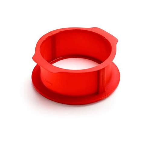 LEKUE Silikonová pečicí nádoba na Charlotte Lekue 18 cm | červená Lékué