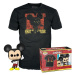 Funko POP! & Tee Box: Disney - Mickey S (Diamond Glitter)