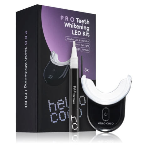 Hello Coco PAP Pro Whitening Led Kit bělicí sada