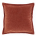 Sametový dekorační polštářek VIOLA 45x45 cm, červený