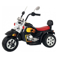 Mamido Dětská elektrická motorka Hot Chopper černá