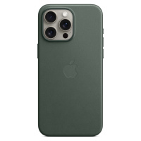 Zadní kryt Apple FineWoven MT503ZM/A vč. MagSafe pro Apple iPhone 15 Pro Max, evergreen