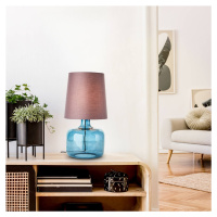 Brilliant Stolní lampa Hydra výška 57cm taupe/tmavě modrá