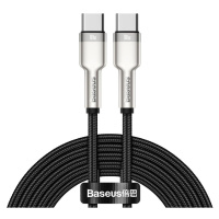 Kabel USB-C na USB-C Baseus Cafule, 100 W, 2 m (černý)