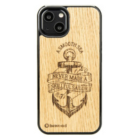 Pouzdro Bewood pro iPhone 13 Kotva Dub