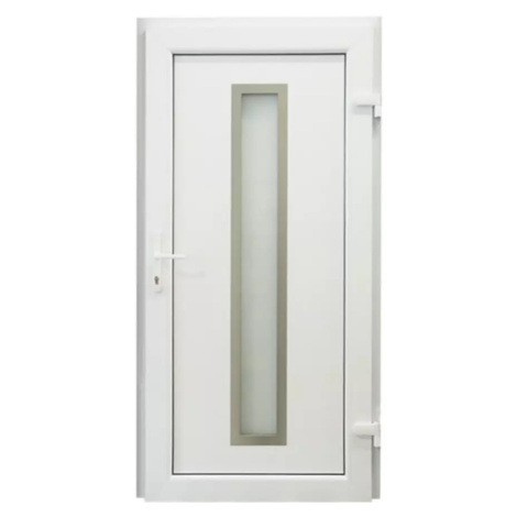 Vchodové dveře Colombo D29 90P 98x198x7 bílý BAUMAX