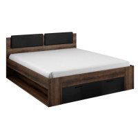 Dřevěná postel Gaxy 180x200 cm, vč. roštu a úp, bez matrace