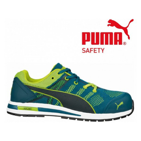 Bezpečnostní polobotka PUMA Elevate Knit Green Low S1P ESD PUMA Safety