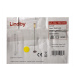 Lindby Lindby - LED RGB Stmívatelná stojací lampa FELICE 1xE27/10W/230V Wi-Fi