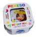 Hmaťák Pexeso dětský rok voděodolné 64 karet v plechové krabičce 6x6x4cm Hmaťák