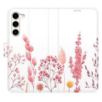 iSaprio flip pouzdro Pink Flowers 03 pro Samsung Galaxy S23+ 5G