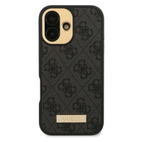 Guess GUHMP16LU4GPRK iPhone 16 Pro 6.3 černá/black hardcase 4G Logo Plate