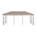 vidaXL Altán s moskytiérou 6 x 3 x 2,73 m taupe 180 g/m²