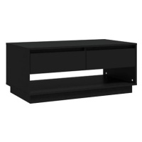 SHUMEE Konferenční stolek černý 102,5 × 55 × 44 cm dřevotříska, 809504