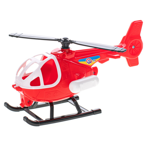 Vrtulník červený