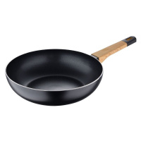 Wok pánev s nepřilnavým povrchem 28 cm Earth Black