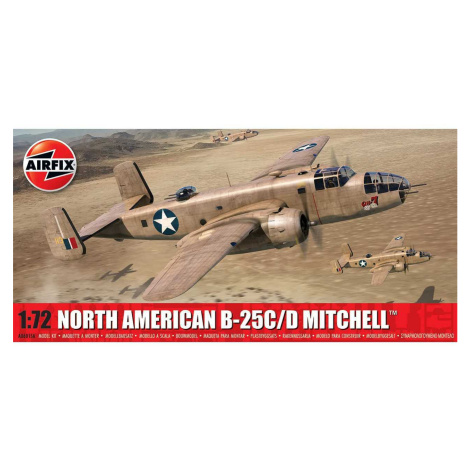 Classic Kit letadlo A06015A - North American B-25C/D Mitchell (1:72) AIRFIX