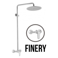 JB Sanitary FINERY SF 61 000 00 4 - Sprchová sestava s baterií 150mm,, nerezovou kruhovou sprcho