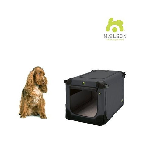 Maelson přepravka Soft Kennel černo-antracitová 72 × 51 × 51 cm M