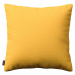Dekoria Kinga - potah na polštář jednoduchý, slunečně žlutá, 43 x 43 cm, Loneta, 133-40