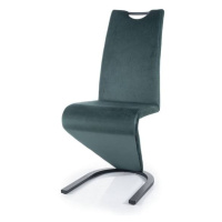 Jídelní židle SIGH-090 zelená/černá