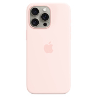 Apple Silikonový kryt s MagSafe pro iPhone 15 Pro Max, světle růžová - MT1U3ZM/A