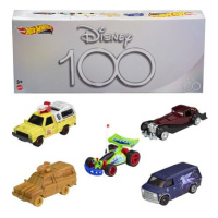 Mattel Hot Wheels Prémiový angličák 100. Výročí Disney (E-Comm) 5ks