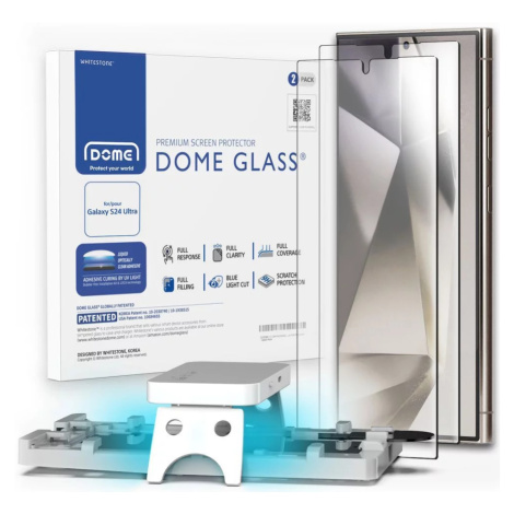 Ochranné sklo WHITESTONE DOME GLASS 2-PACK GALAXY S24 ULTRA CLEAR (8809365409266)