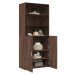 vidaXL Skříň highboard hnědý dub 80 x 42,5 x 185 cm kompozitní dřevo