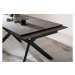 Jídelní stůl Reece rozkládací 160-240x76x90 cm (černá)