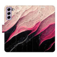 iSaprio flip pouzdro BlackPink Marble pro Samsung Galaxy S21 FE 5G