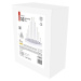 EMOS LED svícen bílý, 24,5 cm, 3x AA, vnitřní, teplá bílá, časovač DCAW01