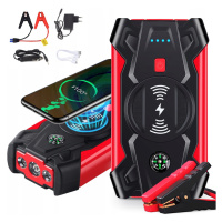 Jump Starter Powerbanka 20000MAH 12V Multifunkční Booster 3V1 Svorka