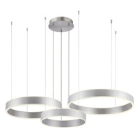 PAUL NEUHAUS LED závěsné svítidlo stříbrná kruhové bezdotykové ovládání stmívatelné CCT 2700-500