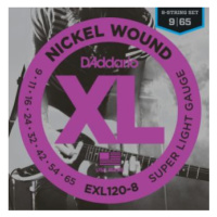 D'Addario EXL120-8 Super Light 8-String