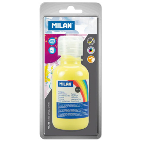 MILAN - Temperová barva 125 ml žlutá - blistr