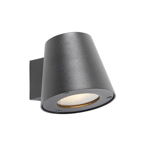 Moderní venkovní nástěnná lampa černá IP44 - Skittle QAZQA