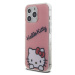 Zadní kryt Hello Kitty IML Daydreaming Logo pro Apple iPhone 13 Pro, růžová