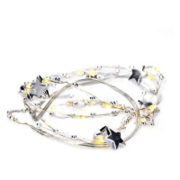 LED řetěz řetízek s dekoracemi, 20LED řetěz, 1m, 2x AA, IP20 , 1V215